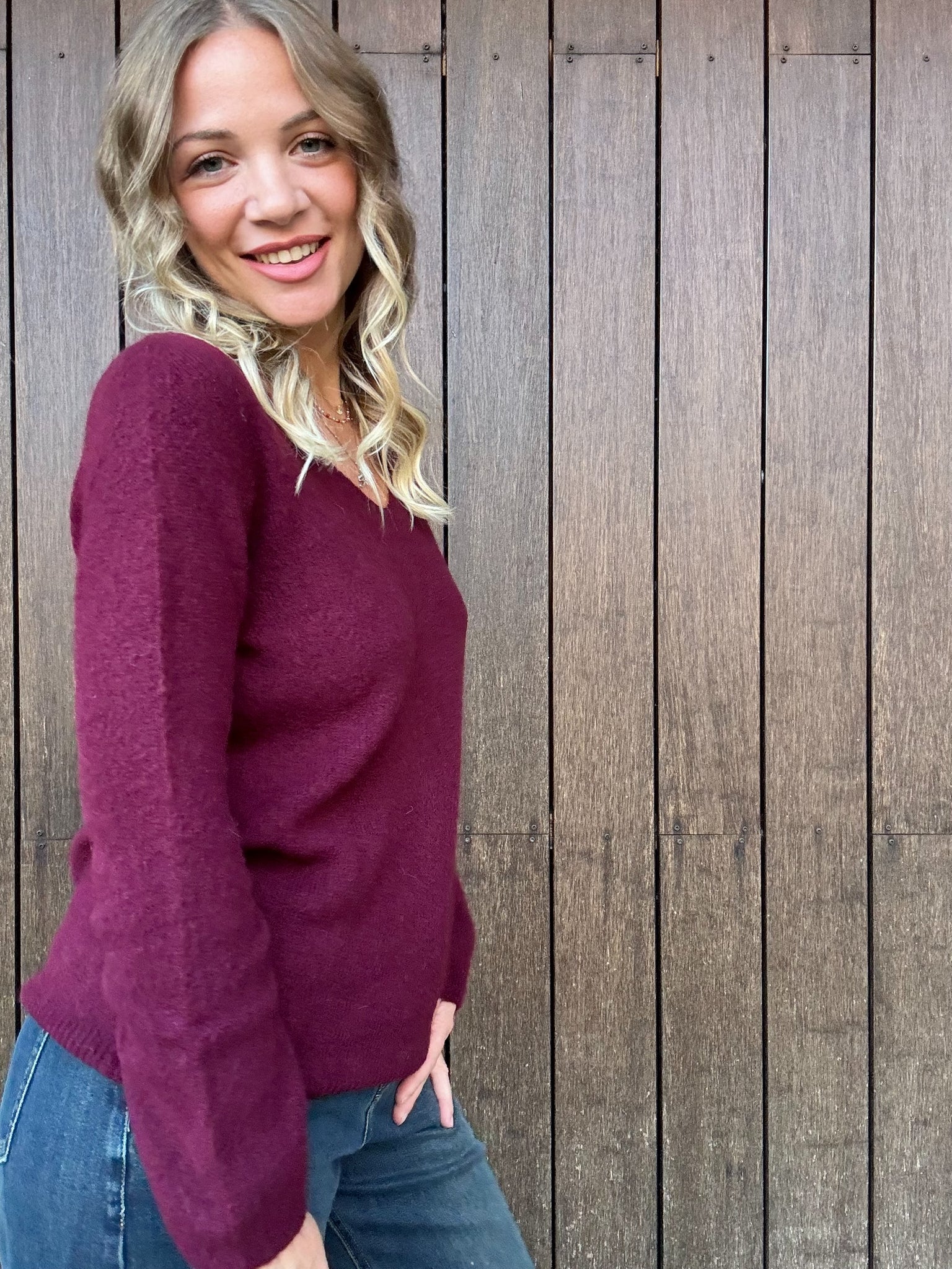 Merlot Sweater – Morbidezza e calore con eleganza naturale
