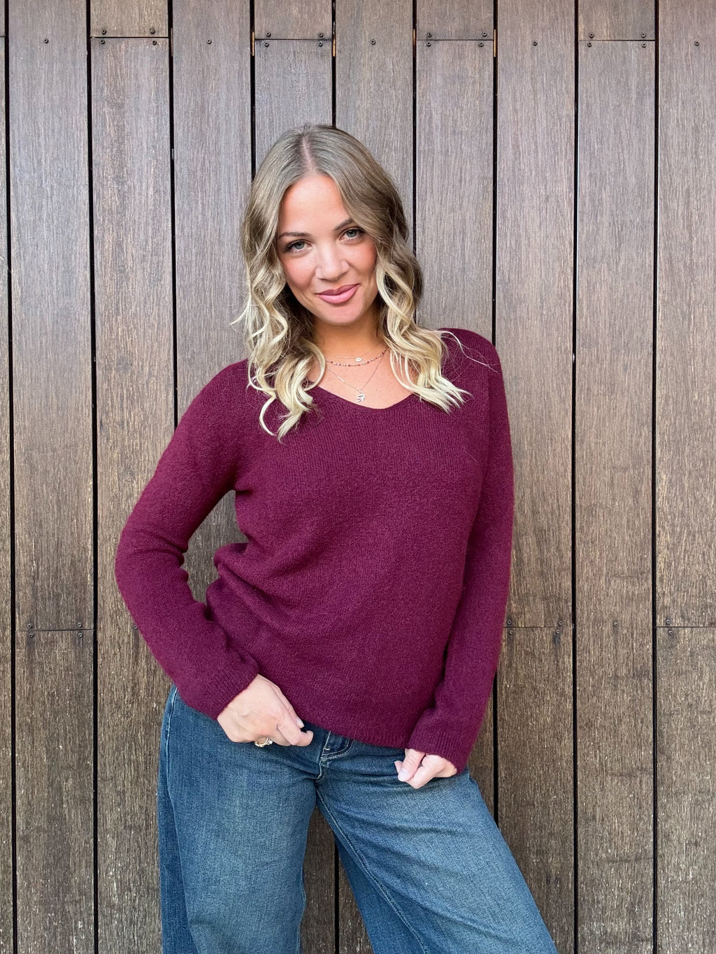 Merlot Sweater – Morbidezza e calore con eleganza naturale