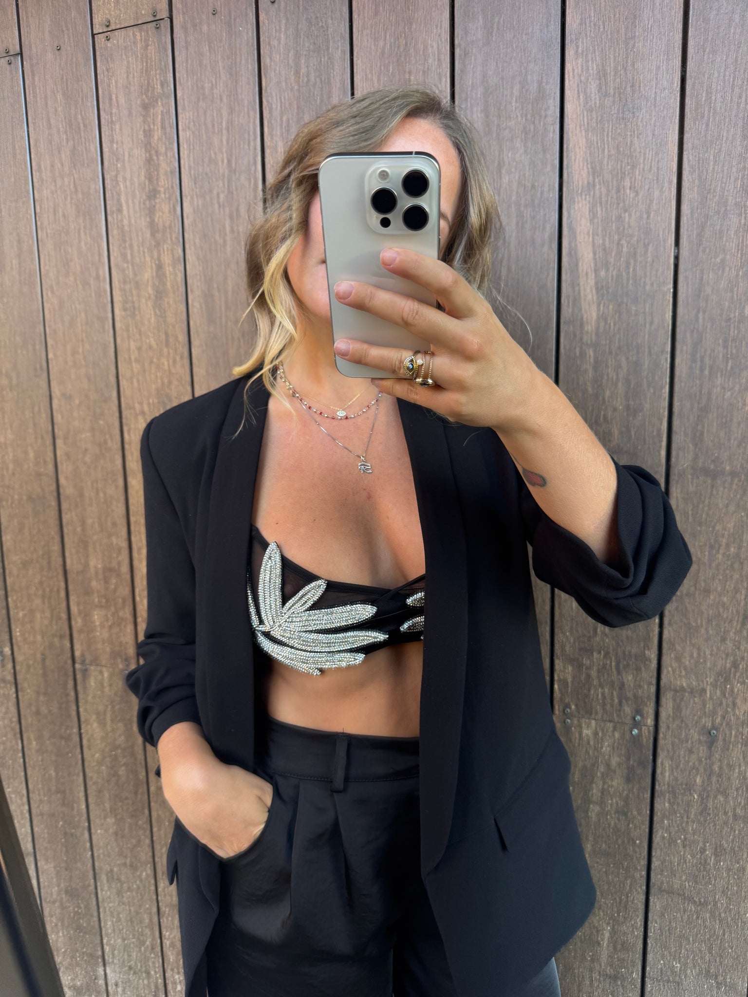 Stardust Bra Top – Brilla con eleganza e carattere