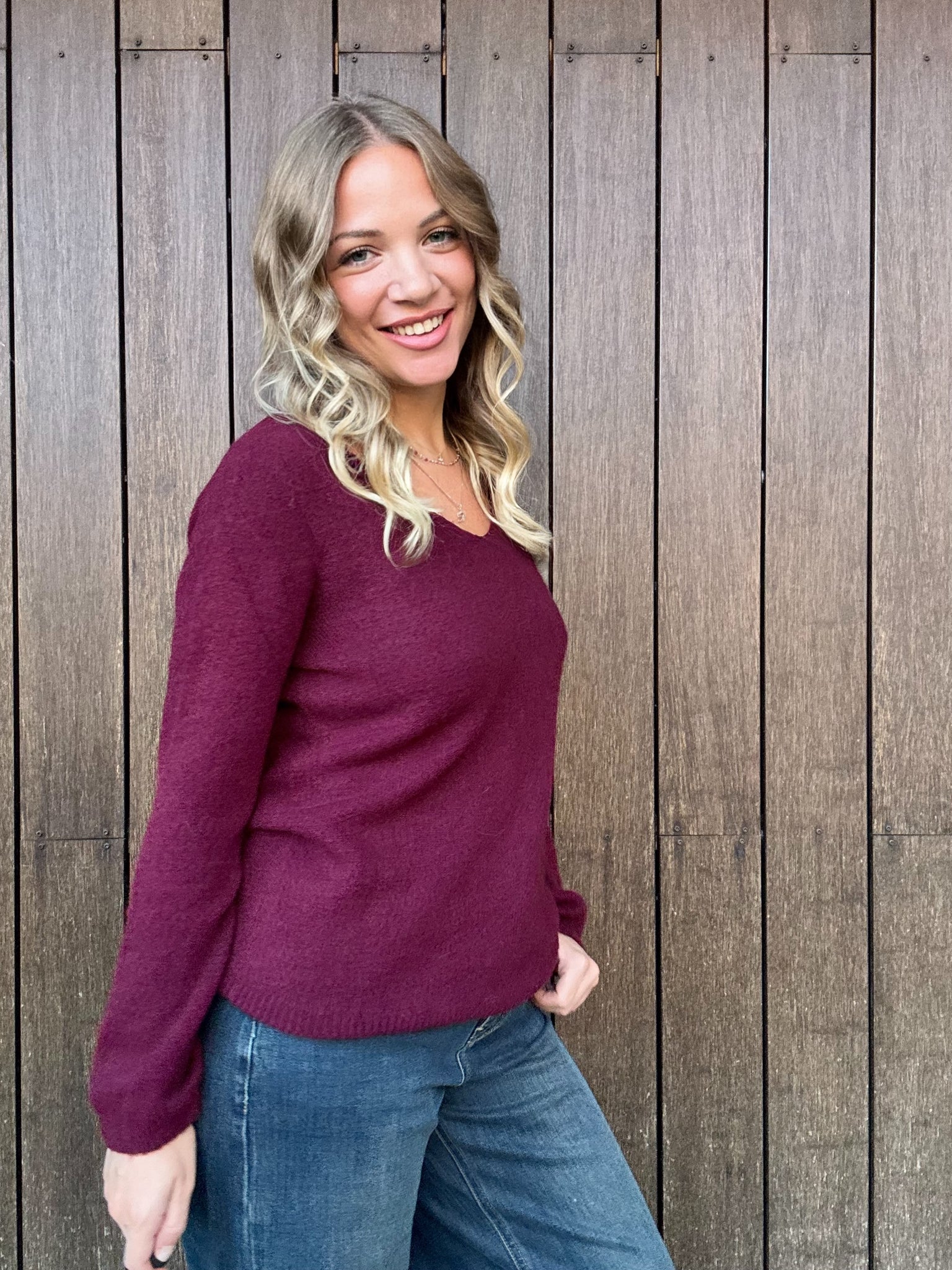 Merlot Sweater – Morbidezza e calore con eleganza naturale