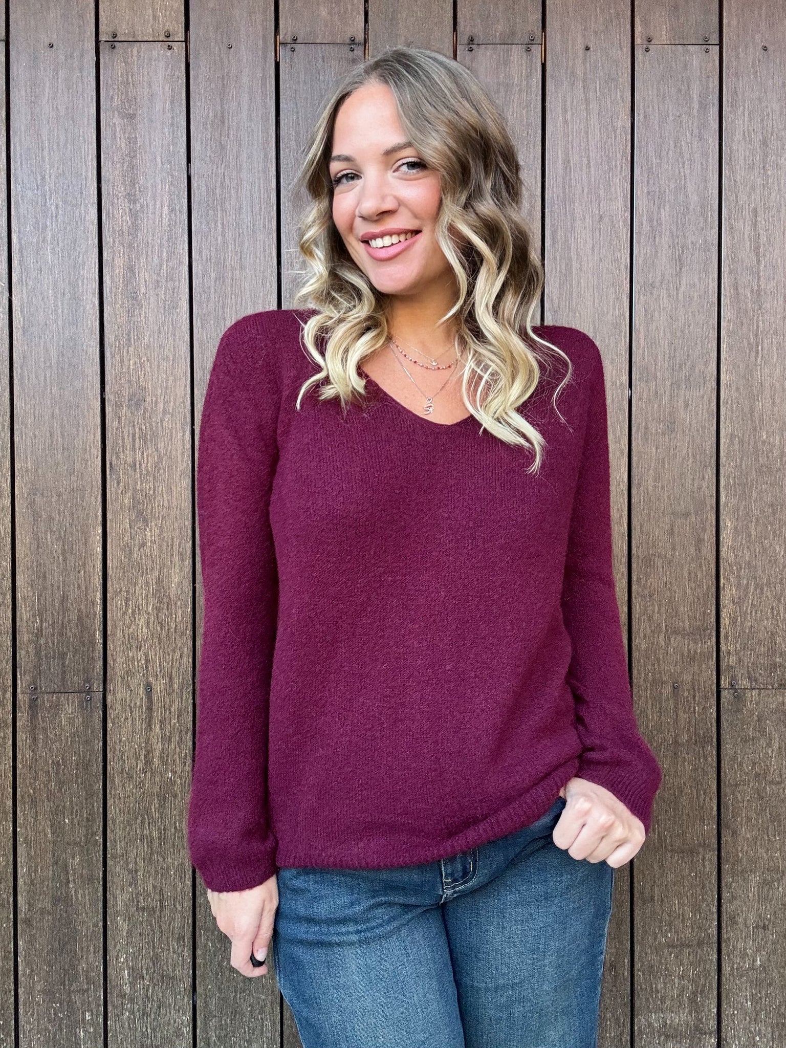 Merlot Sweater – Morbidezza e calore con eleganza naturale