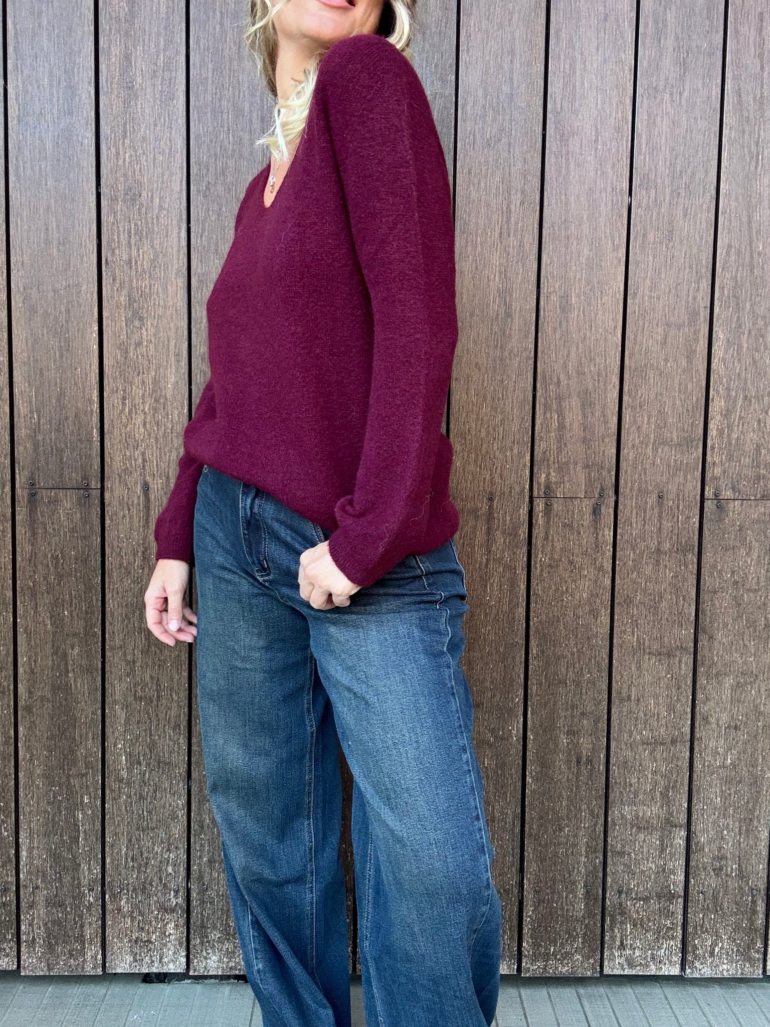Merlot Sweater – Morbidezza e calore con eleganza naturale