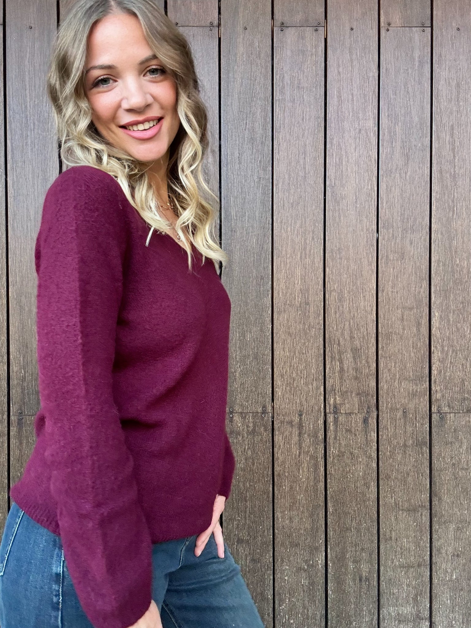 Merlot Sweater – Morbidezza e calore con eleganza naturale