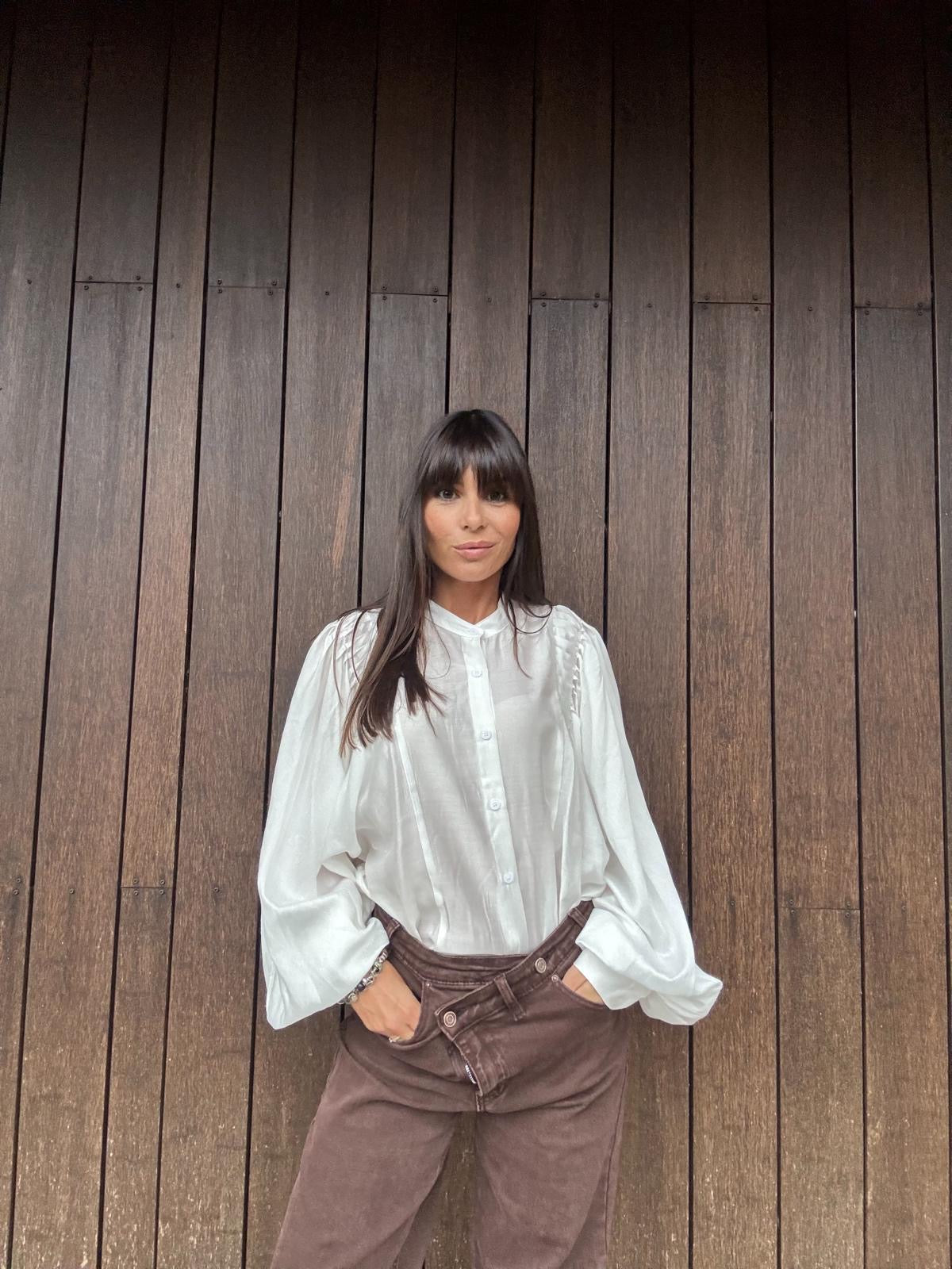 Choco Twist Wide Jeans