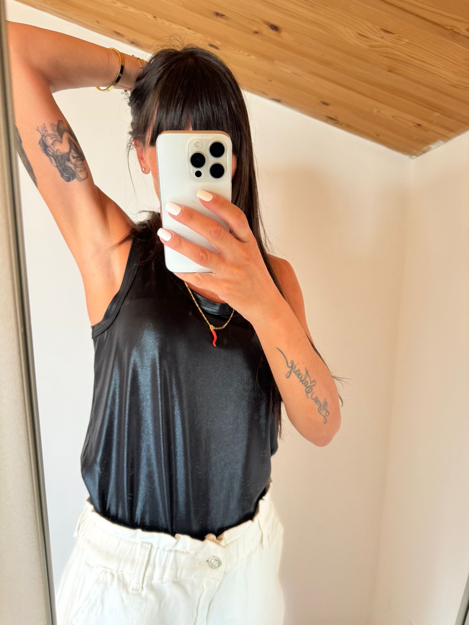 Top Ludovica - Black