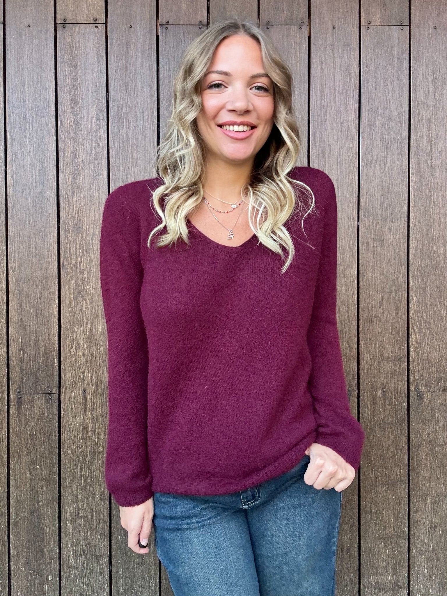 Merlot Sweater – Morbidezza e calore con eleganza naturale